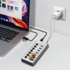 LogiLink Hub 7xUSB-A/C z przełącznikiem on/off